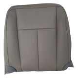 Seat Cover Driver Gray Leather Bottom Replacement for 2007-2014 Expedition Sport Utility 4-Door