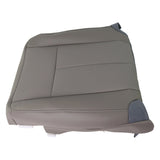 Seat Cover Driver Gray Leather Bottom Replacement for 2007-2014 Expedition Sport Utility 4-Door