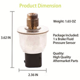 LABWORK Master Cylinder Brake Fluid Pressure Sensor BST116 5S7048 For Ford F250 Lab Work Auto