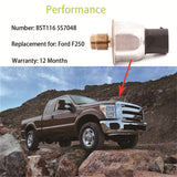 LABWORK Master Cylinder Brake Fluid Pressure Sensor BST116 5S7048 For Ford F250 Lab Work Auto