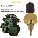 LABWORK Oil Temperature Pressure Sensor Fit for ISM QSM Engine 4921477 Lab Work Auto