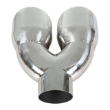 Labwork 2 Pcs Quad 3" In 4" Out 9" Long Dual Wall Exhaust Tips Stainless Steel Lab Work Auto
