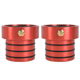 Labwork 2PCS Front Axle Tube Seal Pair For Jeep ZJ MJ JK TJ XJ Dana 30/44 Red Lab Work Auto