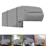 Labwork 5th Wheel RV Cover Fits 33'-37' W Zipper Outdoor Protect Lab Work Auto