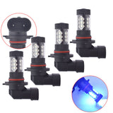 Labwork 8000K Blue Combo 9005+9006 LED Headlight Low Beam Bulbs&Fog light Kit 4X Lab Work Auto