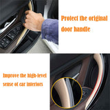 Labwork Door Handle Inside Cover Protect Case For BMW 3 Series F30 F35 Lab Work Auto