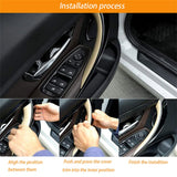 Labwork Door Handle Inside Cover Protect Case For BMW 3 Series F30 F35 Lab Work Auto