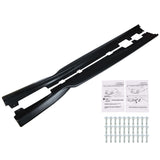 Labwork For 16-20 Camaro SS & RS LT LS Black T6 Style Side Skirt Extension Lab Work Auto