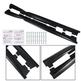 Labwork For 16-20 Camaro SS & RS LT LS Black T6 Style Side Skirt Extension Lab Work Auto