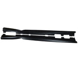 Labwork For 16-20 Camaro SS & RS LT LS Black T6 Style Side Skirt Extension Lab Work Auto