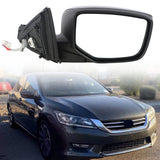 Labwork For Honda Accord 4dr Sedan Without Signal Light Passenger Right Outside Mirror Lab Work Auto