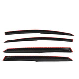 Labwork For Nissan Sentra Sedan 2013 2014 2015-2019 Window Visor Vent Shade 4Pcs Lab Work Auto
