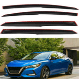 Labwork For Nissan Sentra Sedan 2013 2014 2015-2019 Window Visor Vent Shade 4Pcs Lab Work Auto