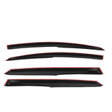 Labwork For Nissan Sentra Sedan 2013 2014 2015-2019 Window Visor Vent Shade 4Pcs Lab Work Auto