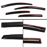 Labwork For Nissan Sentra Sedan 2013 2014 2015-2019 Window Visor Vent Shade 4Pcs Lab Work Auto