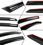 Labwork For Nissan Sentra Sedan 2013 2014 2015-2019 Window Visor Vent Shade 4Pcs Lab Work Auto