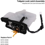 Labwork Rear Tailgate Latch Trunk Lid Lock For 2003-09 Toyota 4Runner 6911035090 Lab Work Auto