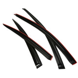 Labwork Window Visor For 06-12 Lexus IS250 IS350 ISF Sedan Rain Guard Deflector Lab Work Auto