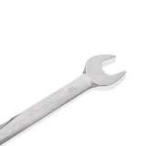 Metric Flexible Head Ratcheting Wrench Combination Spanner Tool Set 12pc 8-19mm Lab Work Auto