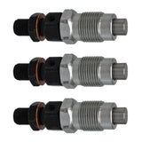 New 3PC Fuel Injector H1600-53000 16001-53002 16001-53000 for Kubota D722 Engine Lab Work Auto