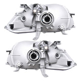Pair Amber Corner Projector Headlight Head Lamps For 2008-2010 Toyota Highlander Lab Work Auto