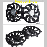Radiator + AC Condenser Cooling Fan For 07-18 Altima Sedan 16-18 Maxima 620-453 Lab Work Auto