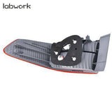 Right & Left Tail Light Lamps For 2003-2004 Honda Accord Red Lens Chrome Housing Lab Work Auto