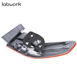 Right & Left Tail Light Lamps For 2003-2004 Honda Accord Red Lens Chrome Housing Lab Work Auto