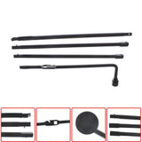 Spare Tire Lug Wrench Jack Tool Kit for Chevy Silverado 1500 GMC Sierra Yukon A+ Lab Work Auto