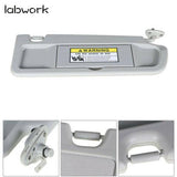 Sun Visor Light Gray Car Right Passenger Side For 2006-2011 Honda Civic Sedan Lab Work Auto