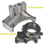 Turbo Pedestal+Bolts & Exhaust Housing For Ford F-250 E-350 7.3L Warranty 2 Year Lab Work Auto