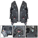 Labwork Tail Lights Assembly For 2013-18 Cadillac ATS LED Black Left+Right Side
