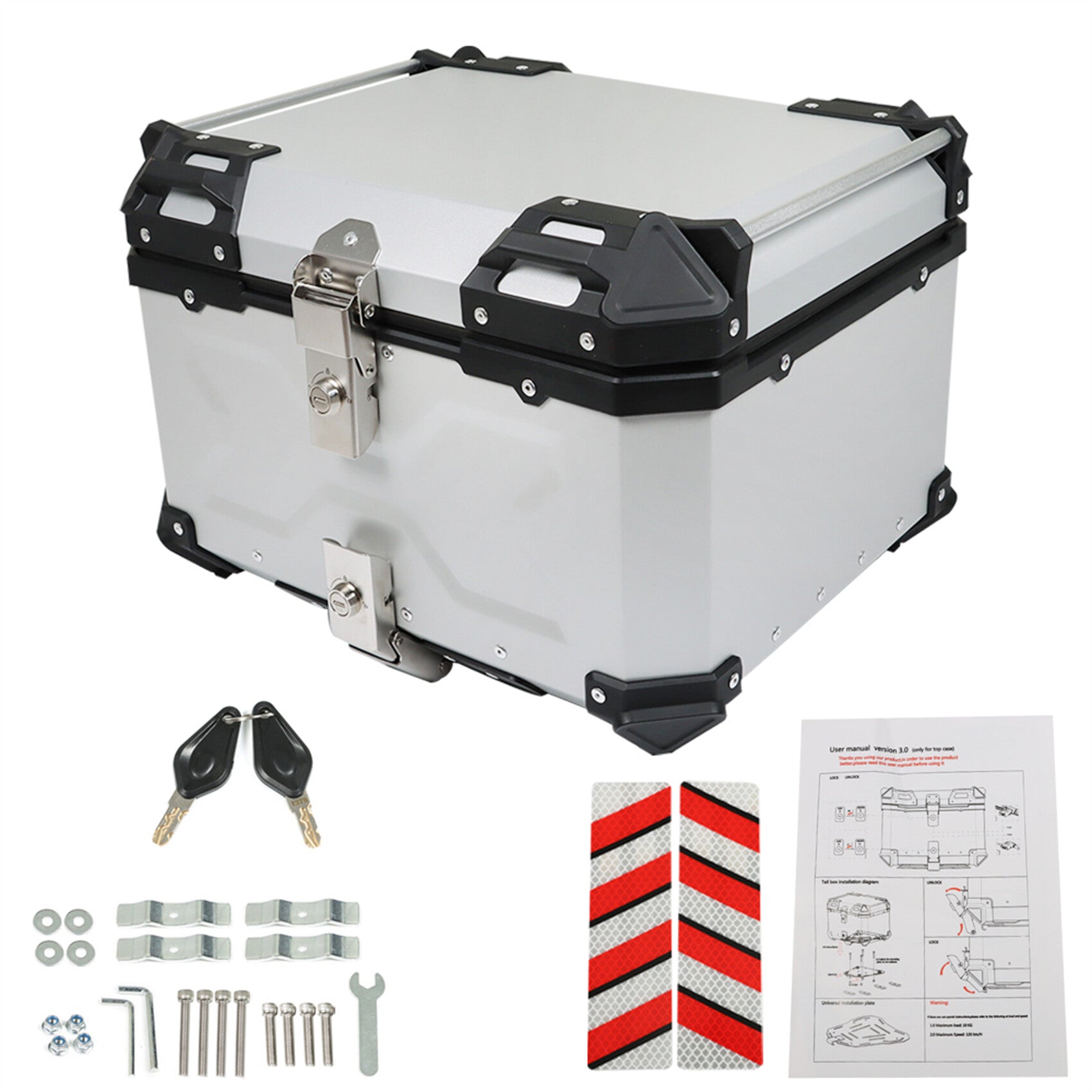 Labwork Motorcycle Trunk Top Case Luggage Storage Tour Tail Box 22L/45L/55L/ 65L | eBay Labwork Motorcycle Trunk Top Case Luggage Storage Tour Tail Box 22L/45L/55L/ 65L | eBay