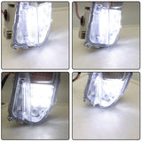 labwork DRL LED Fog Lights Assembly 8152147060 Replacement for 2010-2015 Toyota Prius Clear Lens Left Side (Driver Side)