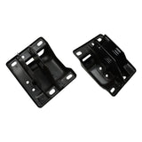 labwork Front Outer Bumper Brackets Replacement for 2002-2018 Ram 2500 3500 without Tow Hook and Sport Edition