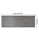 labwork 9FT x 14FT 3 in RV Awning Sun Shade Screen Mesh Canopy UV Sun Blocker For Camper Trailer
