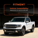 Floor Mats & Truck Bed Liner for 2022-2025 Ford Maverick Hybrid TPE Set