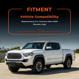 All Weather Non Hybrid Floor Mats Liner for 2024-2026 Toyota Tacoma Double Cab