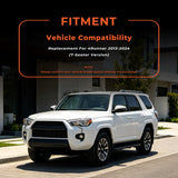 For Toyota 4Runner 2013-2024(7 Seats) Floor Mats & Cargo Liner w/Backrest Mat