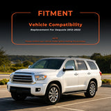 Floor Mats 3 Row Liner Set for 2012-2022 Toyota Sequoia