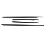 labwork Door Belt Molding Weatherstrip Double Cab Replacement for 2007-2020 Tundra 68160-0C020 68210-0C020 68163-0C010 68164-0C010