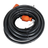 labwork 30A 50FT Generator Extension Cord L14-30P to L14-30R 4 Prong 125/250V Up to 7500W 10 Gauge SJTW Generator Cord Manual Transfer Switch