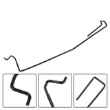labwork 5143056AA 55275850AB Pickup Hood Latch Holder Rod & Safety Catch Retainer