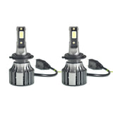 labwork 2Pcs H7 LED Headlight Bulbs,72W 10000LM 6000K Cool White Super Bright Auto High Beam/Low Beam LED Headlight Conversion Kit