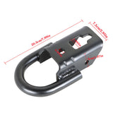 labwork 2 Pieces Front Black Tow Hooks with Hardwares Pair Replacement for 2009-2021 F-150