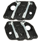 2 Pair Window Regulator Left Front Driver & Right Passenger Side Power Window Regulator for 2014 2015 Kia Optima 2.0L 2.4L