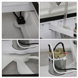 labwork Remote Control RV Roof Ventilation Reversible Fan - White with 12V Fan 6 Blades
