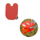 labwork Steel Ball and Ring Hitch Lock - Durable, Secure Trailer Hitch Lock Electro-Plated and Powder Coated Finish - Red