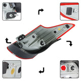 labwork Outer Passenger Side Tail Light Replacement for 2015-2018 For Ford Focus Sedan