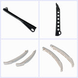 Timing Chain Kit with VVT Cam Phasers Replacement for F150 F250 F350 Navigator Triton SOHC 2004-2014 Replacement for 3R2Z-6A257-DA